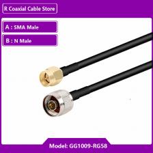 Разъемы N к SMA RP SMA RG58 латунь