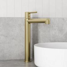 Смеситель для накладной раковины IDDIS Aiger (AIGMG01i01) золото