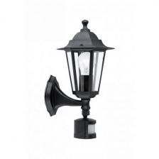 Настенный уличный фонарь IP44 с датчиком движения Eglo Laterna 4 22469