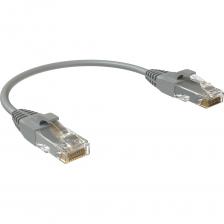 Коммутационный шнур (патч-корд) SYSMATRIX является многожильным неэкранированным (UTP) кабелем типа «витая пара» (4 пары), оконцованным с обеих сторон неэкранированными коннекторами RJ45 (8p8c) с защитными колпачками, залитыми заводским способом, отвечает всем характеристикам категории 5e. Длина патч-корда 15 см. Тип оболочки: LSZH. Коммутационные шнуры (патч-корды) SYSMATRIX гарантируют высокую совместимость с другими компонентами СКС не только бренда SYSMATRIX, но и других производителей. При монтаже и эксплуатации просим обращать внимание на инструкцию по установке и соответствие (совместимость) элементов линии по ключевым параметрам (категория, наличие экрана). Для достижения наилучшего результата рекомендуем использование компонентов бренда SYSMATRIX.