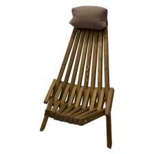 Кресло-шезлонг изготовлено из высококачественной ЛИСТВЕННИЦЫ и покрыты стойким маслом для террасной мебели. Садовая мебель может находиться под солнцем и дождем круглый год и ему ничего не будет. Стул Кентукки легко складывается. Вы можете так же заказать дополнительно отдельно набор стул-кресло и столик. Надёжное крепление на гайки, что позволяет конструкции быть крепкой и устойчивой , стянуты металлической шпилькой, которую не нужно подпиливать, как у садовых кресел Кентукки изготовленных из сосны. Наши садовые стулья идеально подойдут для сада, террасы, дома, бани и костровой зоны. С помощью деревянной мебели можно создать территорию для отдыха и пикника прямо у себя дома на балконе лоджии или в уличной обстановке на кемпинге . Садовое кресло деревянное стул Кентукки - идеальное решение для вашего сада или дачи. Изготовленное из высококачественного дерева, это кресло сочетает в себе комфорт и стиль. Благодаря своей складной конструкции, оно легко трансформируется и занимает минимум места при хранении. Отличный подарок на день рождения, новоселье, садоводам и близким людям.