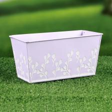 Кашпо - бонсай «Ландыши», 20x10x10 см, 1 л, лавандовое