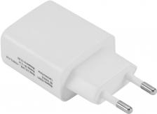 Buro Сетевое зар./устр. BUWE1 10.5W 2.1A 2xUSB универсальное белый () [BUWE10S200WH]
