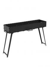 Мангал с ножками FIREGRILL, 114.7x37.5x72.3 см, 2 мм, длина жаровни 105 см