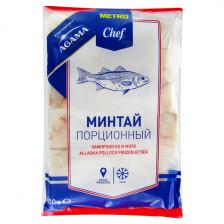 Порционное филе минтая Metro Chef АГАМА замороженное 800 гр