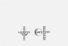 Серьги золотые Бриллиант 2 шт VESNA JEWELRY
