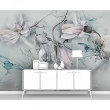 Фотообои ООО Первое ателье "Цветы на поверхности в стиле флюид арт, fluid art" (лофт; 300x210 см) pw143027-3 - это моющиеся флизелиновые обои. Преимуществом является приятная текстура материала, слегка шероховатая, напоминающая кварцевый песок, она дорого выглядит в интерьере, но при этом не перетягивает на себя внимание от изображения. Обои прочные, плотные - 210 гр/м2, поэтому не рвутся при поклейке. Напечатаны экологичными латексными красками без запаха, имеющими европейские сертификаты, на материале, предназначенном специально для выпуска интерьерных фотообоев. Фотообои легко клеить самому, важно, что клей наносится сразу на стену. Фотообои на стене устойчивы к выгоранию от солнечных лучей. Винил горячего тиснения делает обои износостойкими, устойчивыми к механическим повреждениям и способствует яркости и естественности в цветопередаче. Рисунок позволяет сделать интерьер уютным, стильным и с 3д эффектом.