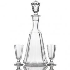 Набор для водки хрустальный "Мальцевский": Графин 0,7 мл 1 шт + Рюмки 40 мл 6 шт