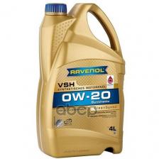 Ravenol Моторное Масло Синтетика 4Л Ravenol Vsh 0W-20 4Л