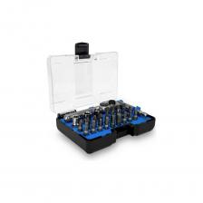 Набор бит VERTEXTOOLS универсальный, покроет широкий спектр работ на стройке, бытовом и автомобильном ремонте. Выполнен из комплексно-легированной стали с повышенным содержанием углерода в сочетании с надежным храповым механизмом трещотки набор комфортно прослужит длительный срок. Оптимальная комплектация. Хорошая производительность. Удобство хранения. Практичность в эксплуатации. Стабильное качество. Широкий спектр применения.