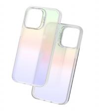 Чехол-накладка Zagg Iridescent Anti-microbial для iPhone 14 Pro Max пластиковый (неоновый желтый)