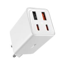 Зарядное устройство Baseus GaN6 Pro Fast Charger 2C+2U 65W + кабель Type-C, белый P10162701213-00