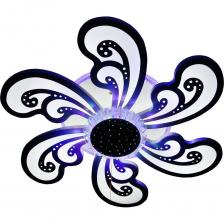 Светодиодный светильник ЭкономСвет 11003/6+1WT X991881766 представляет собой современное решение для освещения интерьера. Он выполнен в накладном типе крепления с использованием планки, что обеспечивает простоту установки. Мощность светильника и лампочки составляет 141 Вт, что позволяет эффективно освещать помещение. Встроенные светодиоды обеспечивают долговечность и экономичность, а отсутствие цоколя упрощает конструкцию. Светильник имеет диаметр 58 см и высоту 15 см, что делает его подходящим для различных пространств. Матовая поверхность арматуры и плафонов из металла и акрила придают изделию современный вид. Возможность изменения цветовой температуры в диапазоне от 3000 до 6000 К позволяет адаптировать освещение под различные нужды. Световой поток в 3666 Лм обеспечивает яркое и равномерное освещение, а защита от пыли и влаги IP20 делает светильник подходящим для использования в закрытых помещениях.