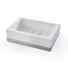 Мыльница настольная 3SC Mood Deluxe White MDW01ASL белая-хром