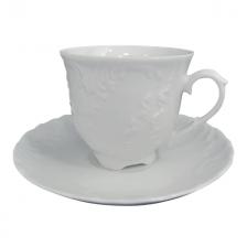 чашка с блюдцем CMIELOW Рококо 170мл фарфор
