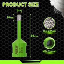 FACHLICH Коронки для алмазного сверла 6-16 мм