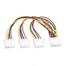 IDE разветвитель питания Molex 20 см 22AWG