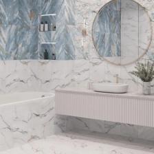 Плитка настенная Axima Байкал 30x60 см 1.62 м? матовая цвет светлый мрамор