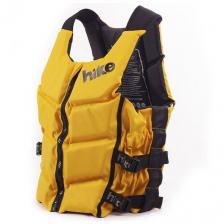 Жилет страховочный плавательный Standart hikeXp, желтый, размер M / Спортивный спасательный жилет для рыбалки, водных видов спорта, SUP