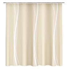 Штора для ванны Fora Line 1800х1800 мм полиэстер бежевый (FOR-LN202)