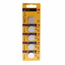 Батарейка литиевая Kodak, CR2032-5BL, 3 В, блистер, 5 шт.