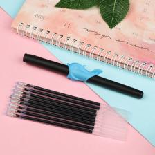 MOONBIFFY Автоматические гелевые ручки с исчезающими чернилами синего цвета