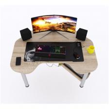 Угловой компьютерный стол "Угол", 120x87x75 см, дуб сонома