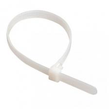 Стяжка кабельная (хомут стяжной) Navigator NCT-048-400-100/WH 4.8 х 400 мм 100 шт.