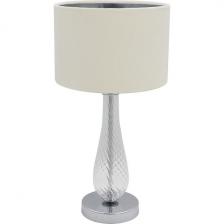 Настольная лампа Escada Ersa 10206/T Clear 1x40Вт E27, стекло/ткань, прозрачный