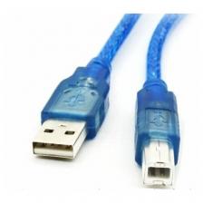 Кабель 3 метра USB 2.0 АМ-BM, для принтера, сканера, МФУ с разъёмом usb type B.