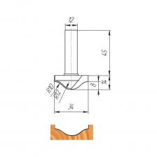 Фреза МебельДрев ФК 0090 4627198884449