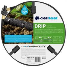 Сочащийся шланг Cellfast DRIP, 1/2, 7.5 м (19-001N)
