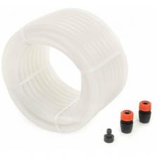 Шланг поливочный морозостойкий 3-х слойный 3/4" Люкс Жук прозрачный 25м