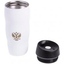 Термокружка AIRLINE Россия, 0.45 л, белый