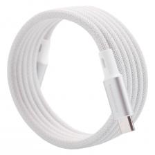 Кабель Magssory USB-C, 60W, 1,2 м, серебристый (CBL001)
