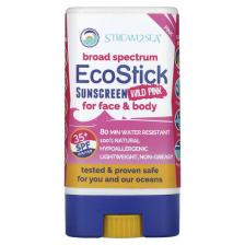 Stream2Sea, EcoStick Sunscreen Wild Pink, Spf 35+, 14 г (0,5 унции)