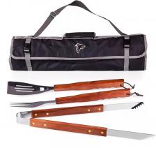 Сумка для барбекю и набор для гриля из трех предметов Picnic Time Atlanta Falcons