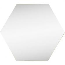 Зеркальная плитка Omega Glass NNLM61 сота 20x17.3 см глянцевая цвет серебро 1 шт.
