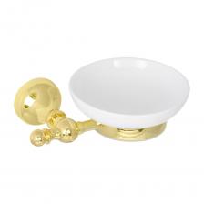 Настенная мыльница Veragio Gialetta керамика, золото VR.GIL-6450.DO