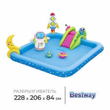 Игровой центр надувной Bestway «Маленький астронавт», 228x206x84 см, от 2 лет, 53126