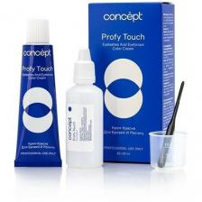 CONCEPT PROFY TOUCH Крем-краска для бровей и ресниц "Черный" , 30+20 мл