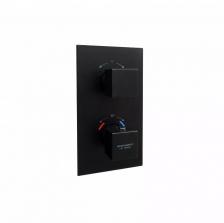Термостатический смеситель встраиваемый KERAMA MARAZZI Futura 67648EKM.01.093 черный матовый