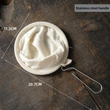 Многоразовый фильтр для кофе LFFDMJ с деревянной ручкой