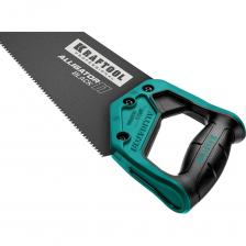 Ножовка для точного реза Kraftool "Alligator BLACK", 450 мм, 11 TPI 3D зуб, 15205-45