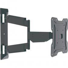 Шарнирное крепление WA43 для дисплеев и ТВ 17"-43" и весом до 35 кг. Многоколенный шарнирный рычаг удерживает экран на расстоянии 36 мм от стены в сложенном состоянии и 478 мм при полном выдвижении. Плавная регулировка наклона +12° (вперед), -3° (назад) и поворот +90°/-90° обеспечивают различные углы обзора и идеальное расположение. Кабель-канал придает инсталляции аккуратный внешний вид. Для удобства установки крепления Wize поставляются с отсортированными крепежами для бетонной и деревянной поверхностей.