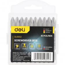 Набор двухсторонних бит Deli DL6902это комплект из 10 бит PH2x65мм, предназначенных для использования с шуруповертами или аккумуляторными отвертками. Эти биты имеют особый дизайн, который обеспечивает дополнительную прочность и устойчивость к воздействию нагрузок при высоком крутящем моменте.Каждая бита имеет двухсторонний дизайн, что означает, что обе стороны головки могут быть использованы для закручивания или откручивания винтов.Биты изготовлены из высококачественной стали маркиS2 и обладают твердостью 58-60HRC, благодаря чему прослужат долго.Биты поставляются в прочном пластиковом кейсе для удобства хранения и переноски.