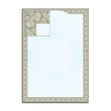 SET-09 - Бланки для сертификатов, дипломов, грамот, А4, верже, 100 гр., 10 листов