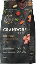 Сухой корм для кошек Grandorf Fresh Cat Adult Свежее мясо индейки с бататом 2кг