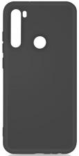 DF силиконовый чехол с микрофиброй для Xiaomi Redmi Note 8/Note 8 (2021) black