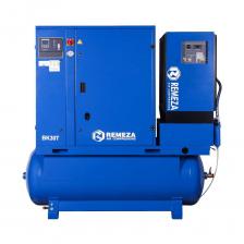 Винтовой компрессор Remeza ВК30Т-20-470Д2 на ресивере, с рефрижераторным осушителем и дополнительными фильтрами УТ-00003647